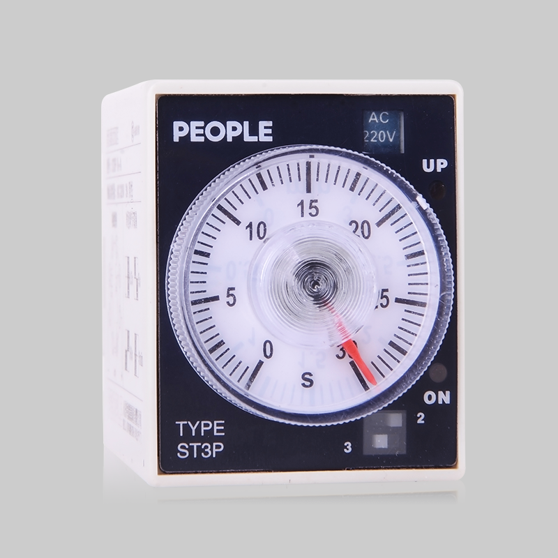 人民電器ST3P系列時(shí)間繼電器 
