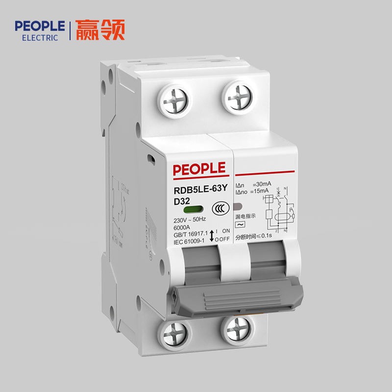 人民電器RDB5LE-63Y系列剩余電流動(dòng)作斷路器 