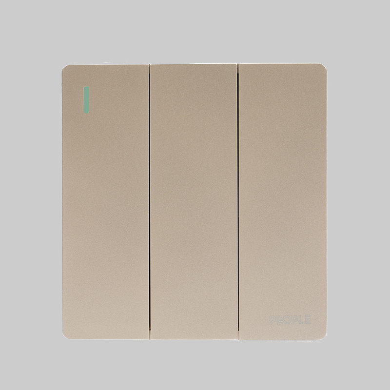 人民電器，人民電器集團，人民電器集團有限公司，中國人民電器，三聯(lián)開關(guān)(R86E5)