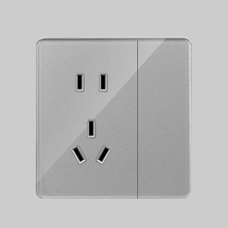 人民電器，人民電器集團(tuán)，人民電器集團(tuán)有限公司，中國人民電器，一聯(lián)帶五孔插座(R86-G35)