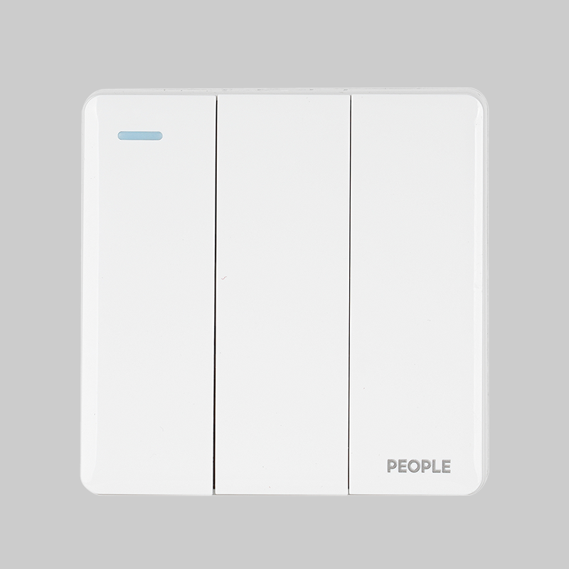 人民電器，人民電器集團(tuán)，人民電器集團(tuán)有限公司，中國(guó)人民電器，三聯(lián)開關(guān)(RM6)