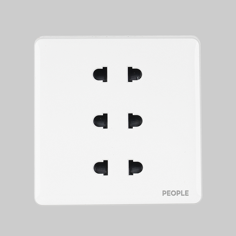 人民電器，人民電器集團(tuán)，人民電器集團(tuán)有限公司，中國(guó)人民電器，六孔插座(RM6)