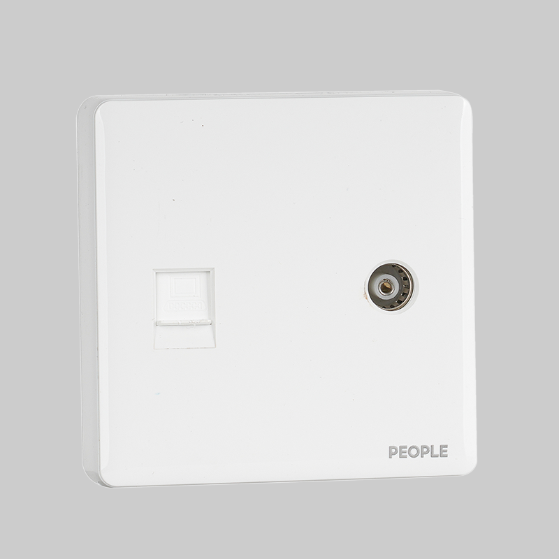 人民電器電視電腦插座(RM6) 