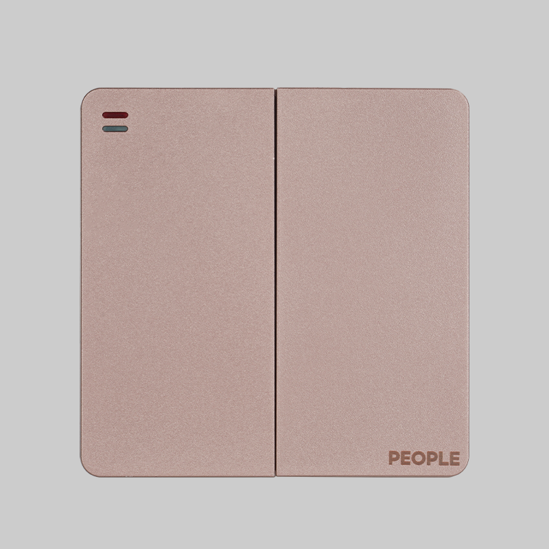 人民電器，人民電器集團(tuán)，人民電器集團(tuán)有限公司，中國人民電器，二聯(lián)433無線隨意貼開關(guān)(RZ-B86)