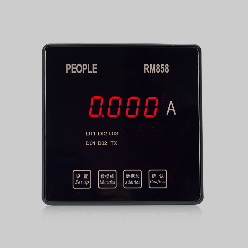 人民電器，人民電器集團(tuán)，人民電器集團(tuán)有限公司，中國人民電器，RM858AI/AV/DI/DV-□系列單相數(shù)顯電流、電壓表