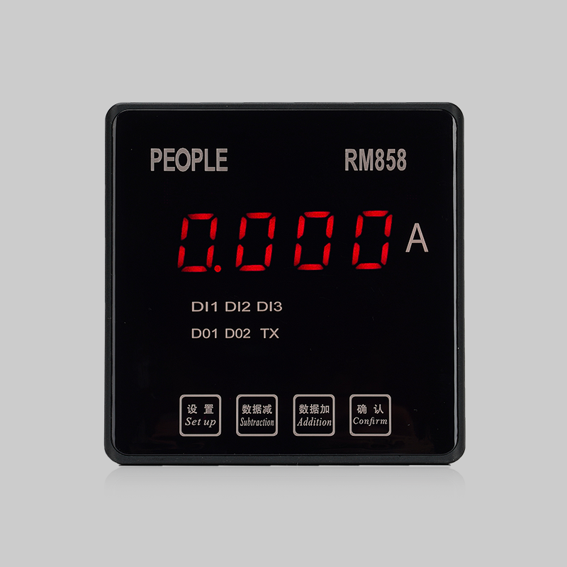 人民電器RM858AI/AV/DI/DV-□系列單相數(shù)顯電流、電壓表 
