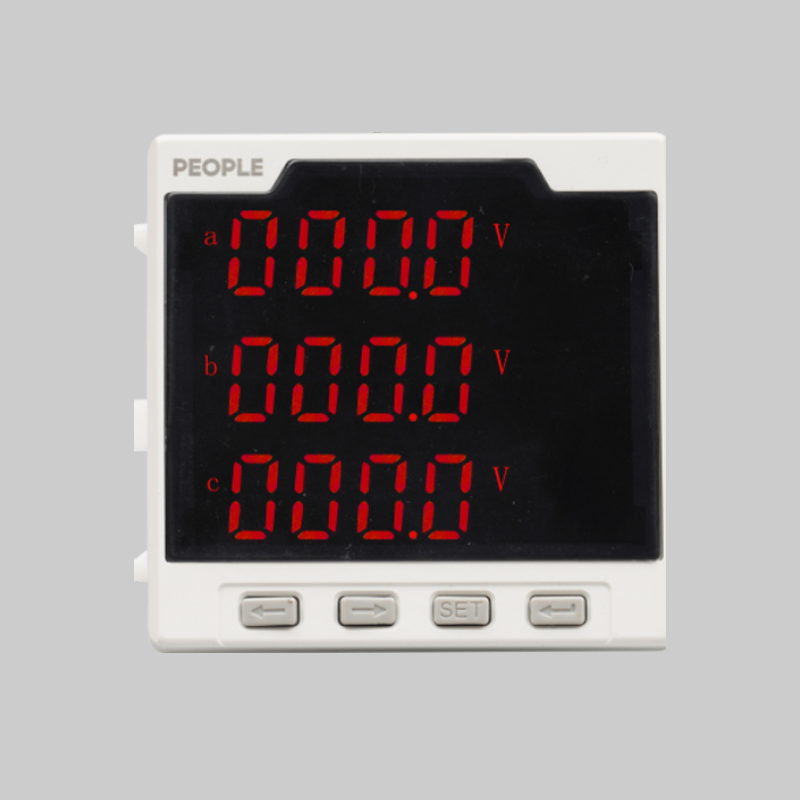 人民電器，人民電器集團(tuán)，人民電器集團(tuán)有限公司，中國人民電器，RM858E安裝式數(shù)顯電力儀表