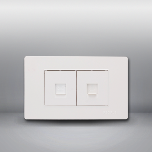 人民電器，人民電器集團，人民電器集團有限公司，中國人民電器，電話電腦插座(R118H)