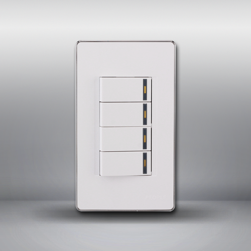 人民電器，人民電器集團，人民電器集團有限公司，中國人民電器，四聯(lián)雙控開關(guān)(R120WF)