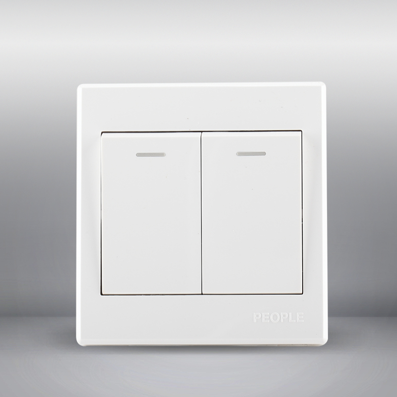 人民電器，人民電器集團，人民電器集團有限公司，中國人民電器，二聯(lián)開關(guān)(R86D)