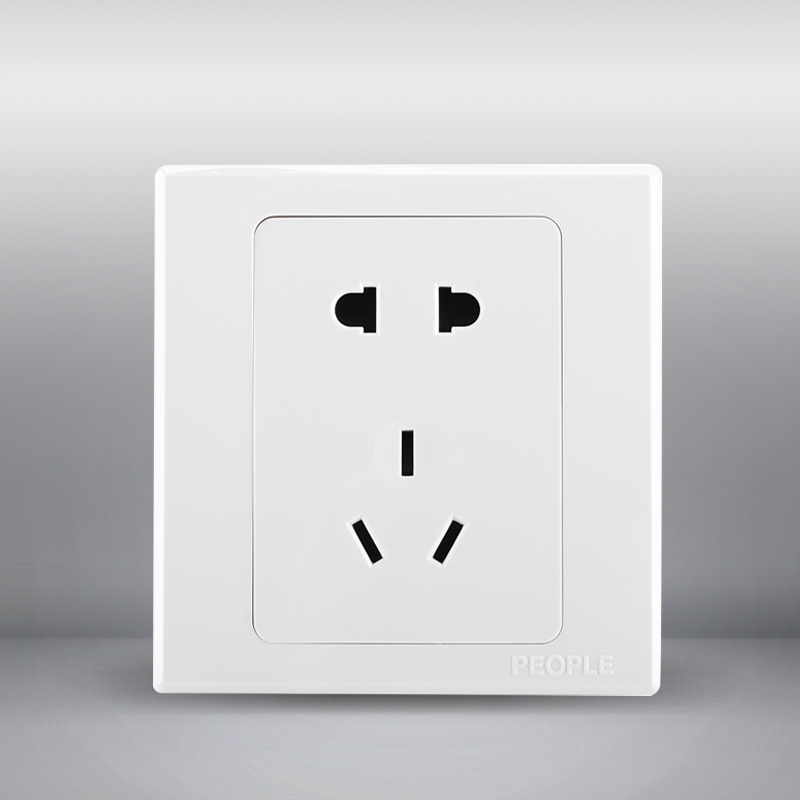 人民電器，人民電器集團，人民電器集團有限公司，中國人民電器，五孔插座(R86D)