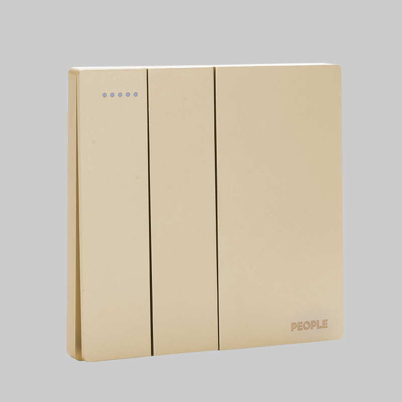 人民電器二聯(lián)雙控、一聯(lián)多控開(kāi)關(guān)(R86H5) 