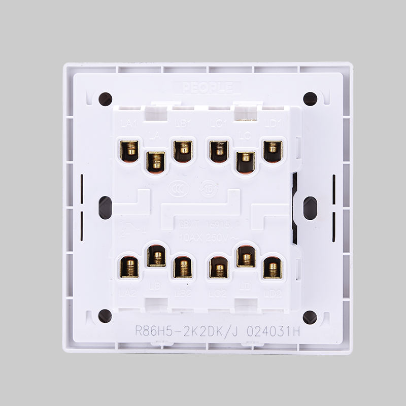 人民電器二聯(lián)雙控、一聯(lián)多控開(kāi)關(guān)(R86H5) 