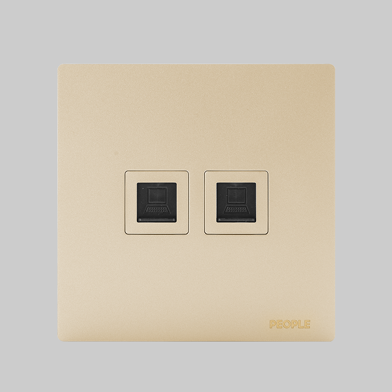 人民電器，人民電器集團(tuán)，人民電器集團(tuán)有限公司，中國人民電器，二聯(lián)電腦插座(R86H5)